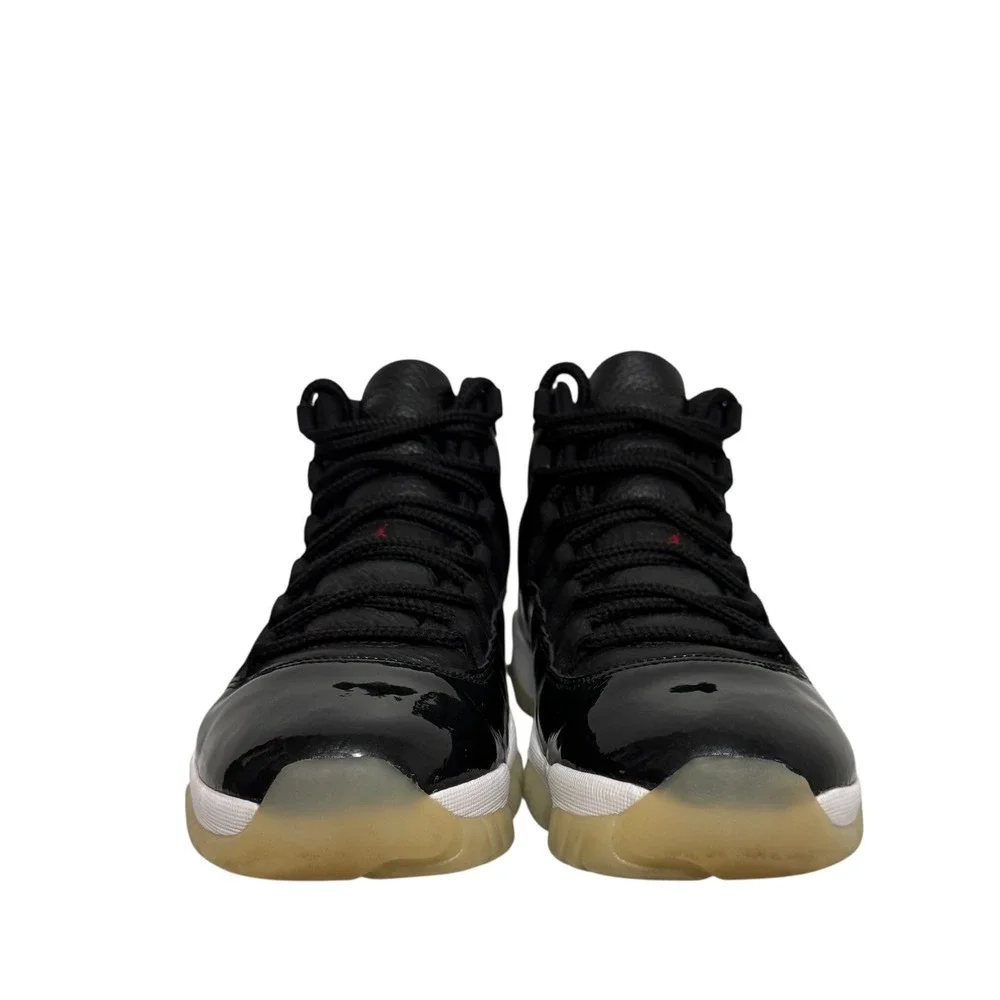 Nike‎ Air Jordan XI Retro 72-10 Black Gym White 378037-002 Mens Basketball Shoes